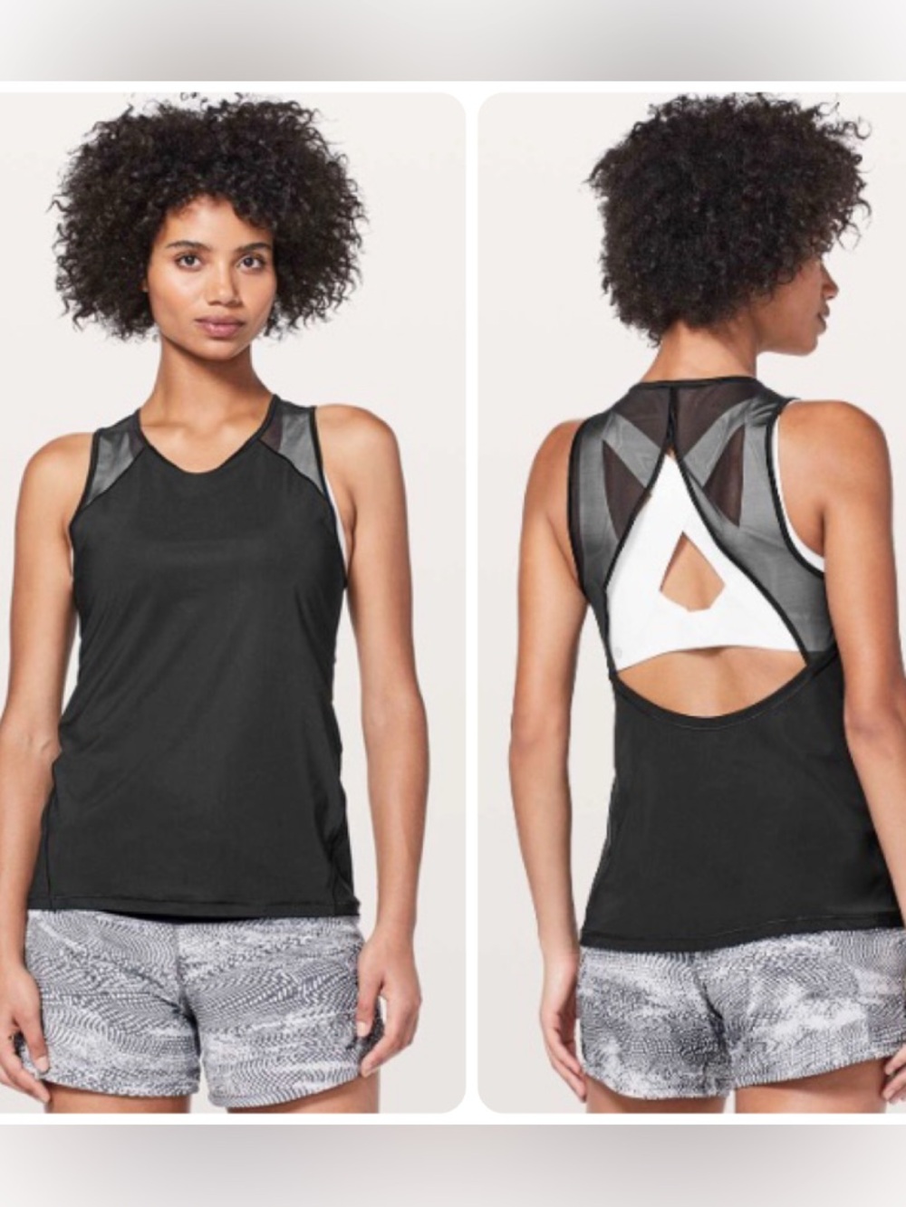 NWOT *RARE Lululemon For The Run Tank *Black (US8)